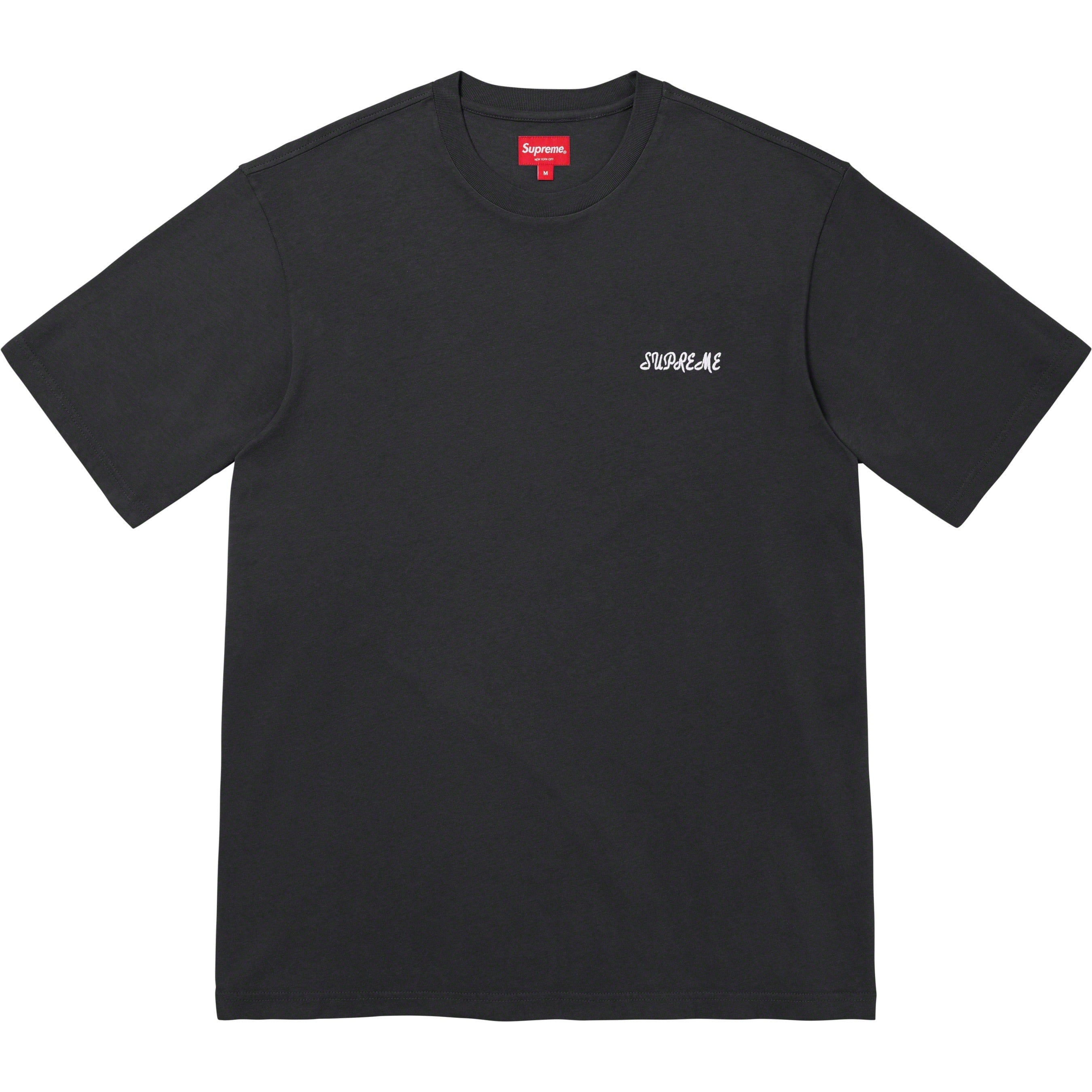 Washed Script S/S Top view 11